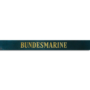 Unbekannt Mützenband Bundesmarine - ASMC