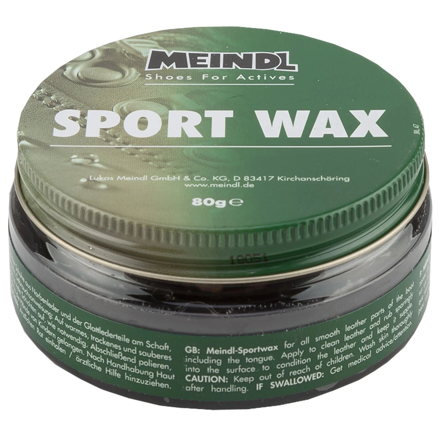 Meindl Schuhcreme Meindl Sportwax schwarz 80 g - ASMC
