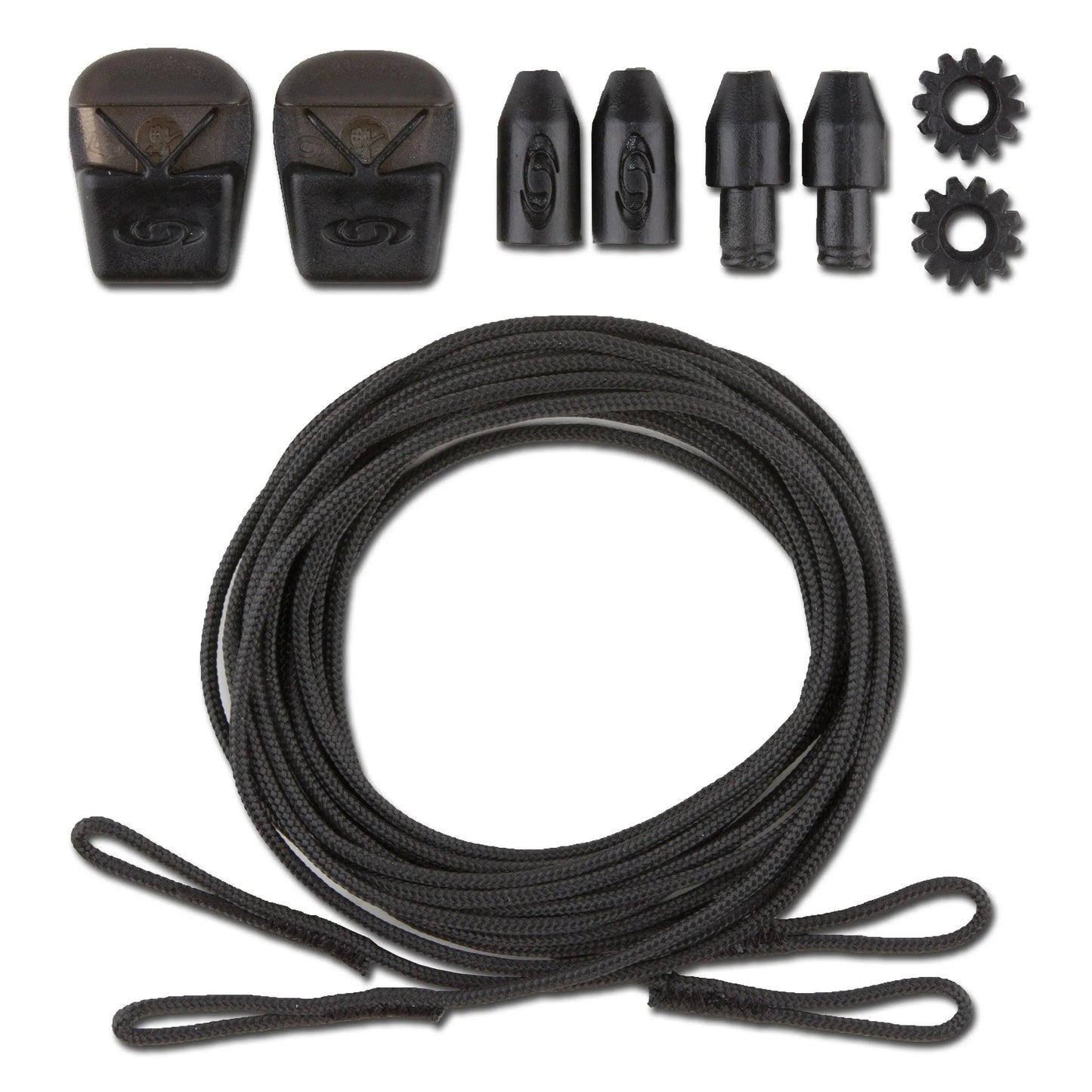 Salomon Salomon Ersatzschnürsenkel Quicklace Kit schwarz - ASMC