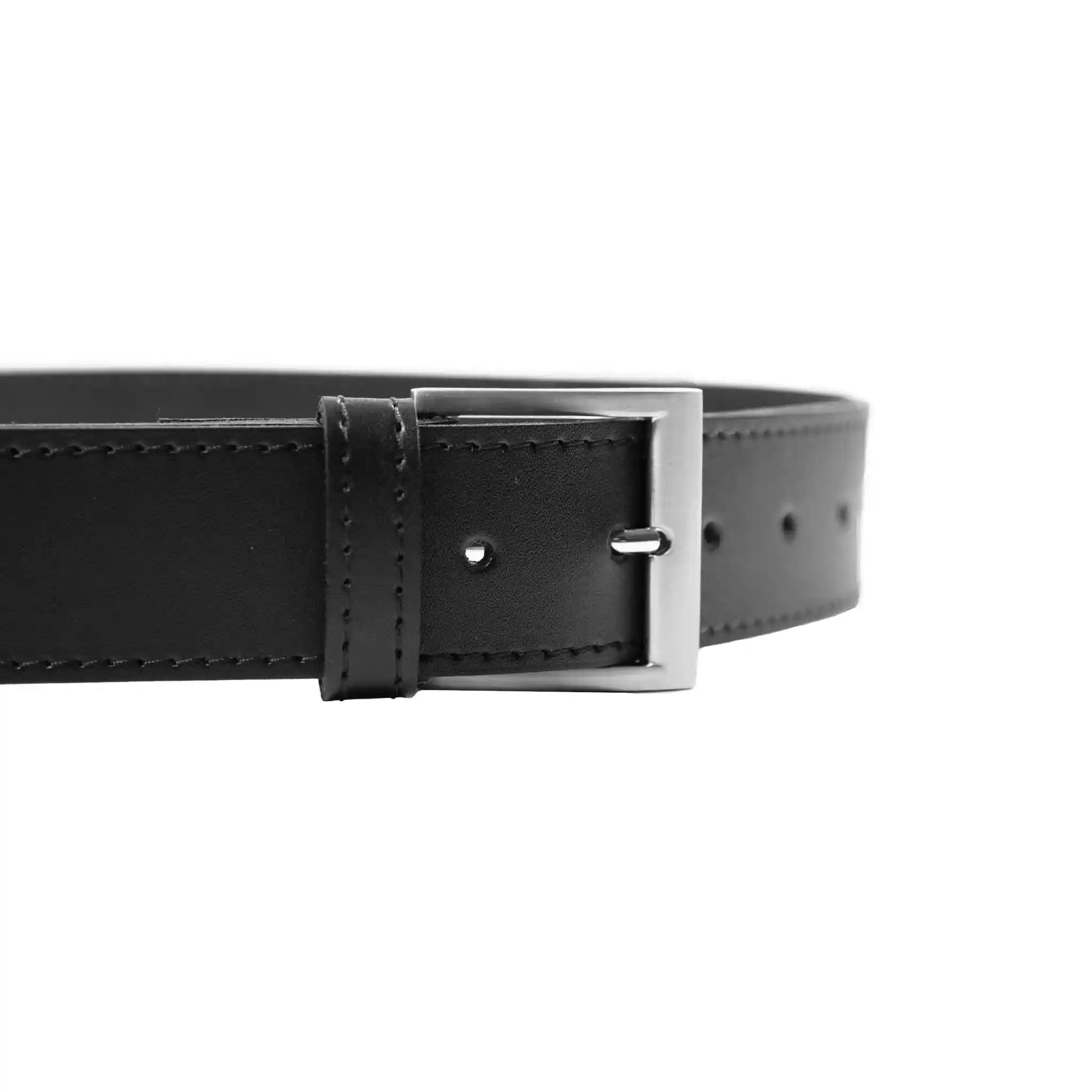 Gürtel 40 mm breit Leder Ziernaht