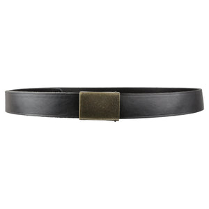 Gürtel 32 mm breit Leder durchgefärbt