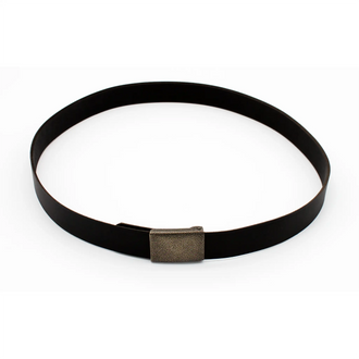Hosengürtel Leder durchgefärbt 32 mm nach TL