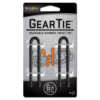 Gear Tie Original Gr.6 schwarz 2er Pack