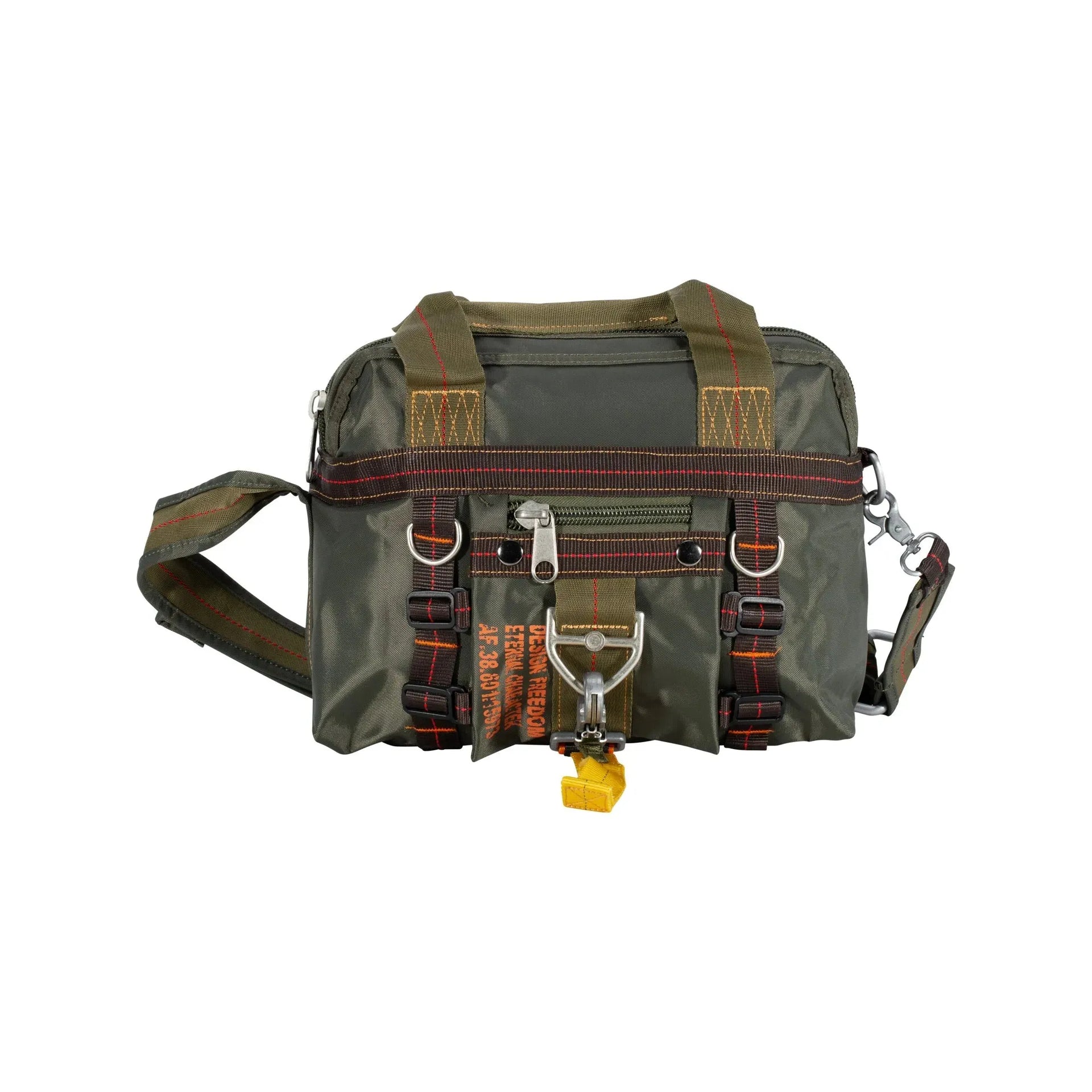 Pure Trash Handtasche Karabiner klein Pure Trash oliv - ASMC