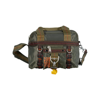 Handtasche Karabiner klein Pure Trash oliv