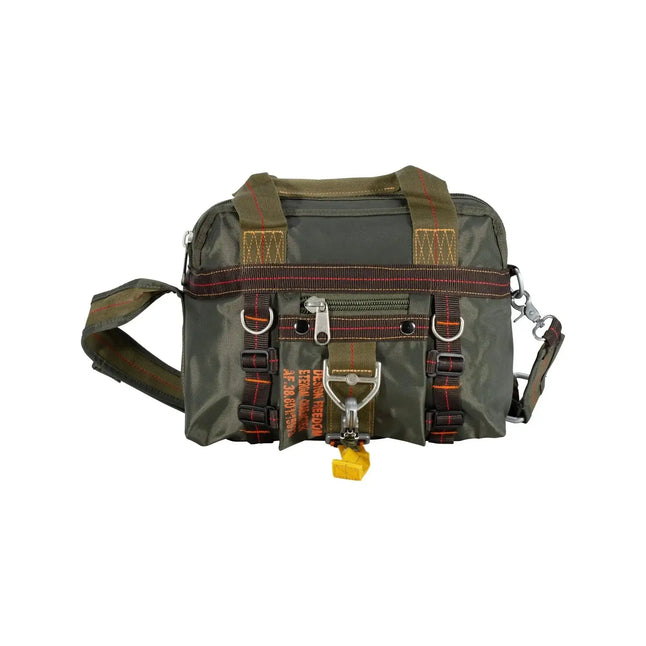 handtasche-karabiner-klein-pure-trash-oliv-ansicht-2