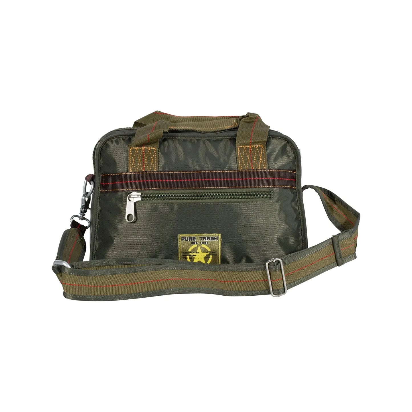 Pure Trash Handtasche Karabiner klein Pure Trash oliv - ASMC