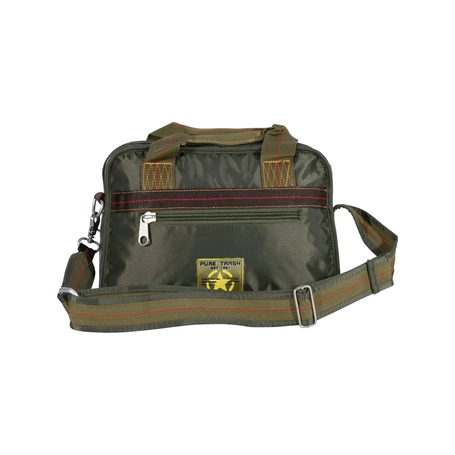 Pure Trash Handtasche Karabiner klein Pure Trash oliv - ASMC