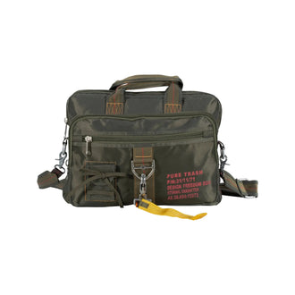 Handtasche Karabiner groß Pure Trash oliv
