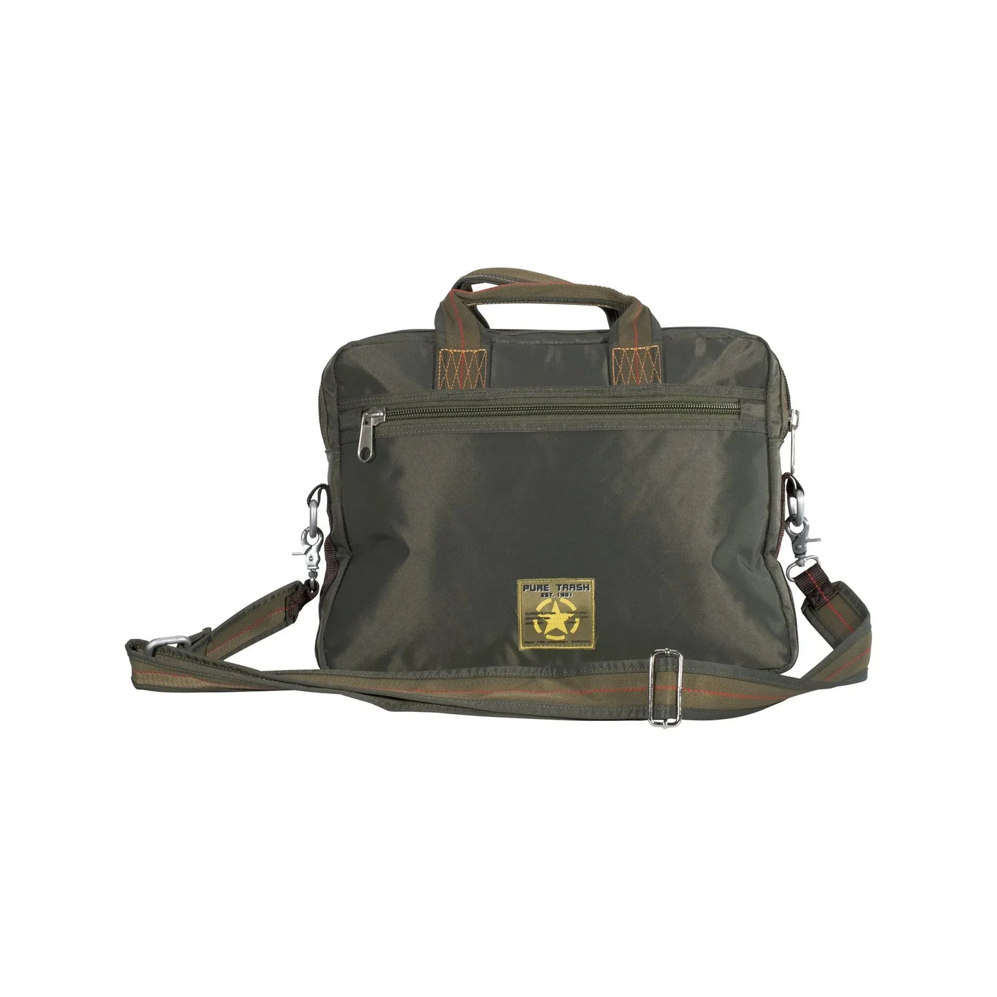 Pure Trash Handtasche Karabiner groß Pure Trash oliv - ASMC