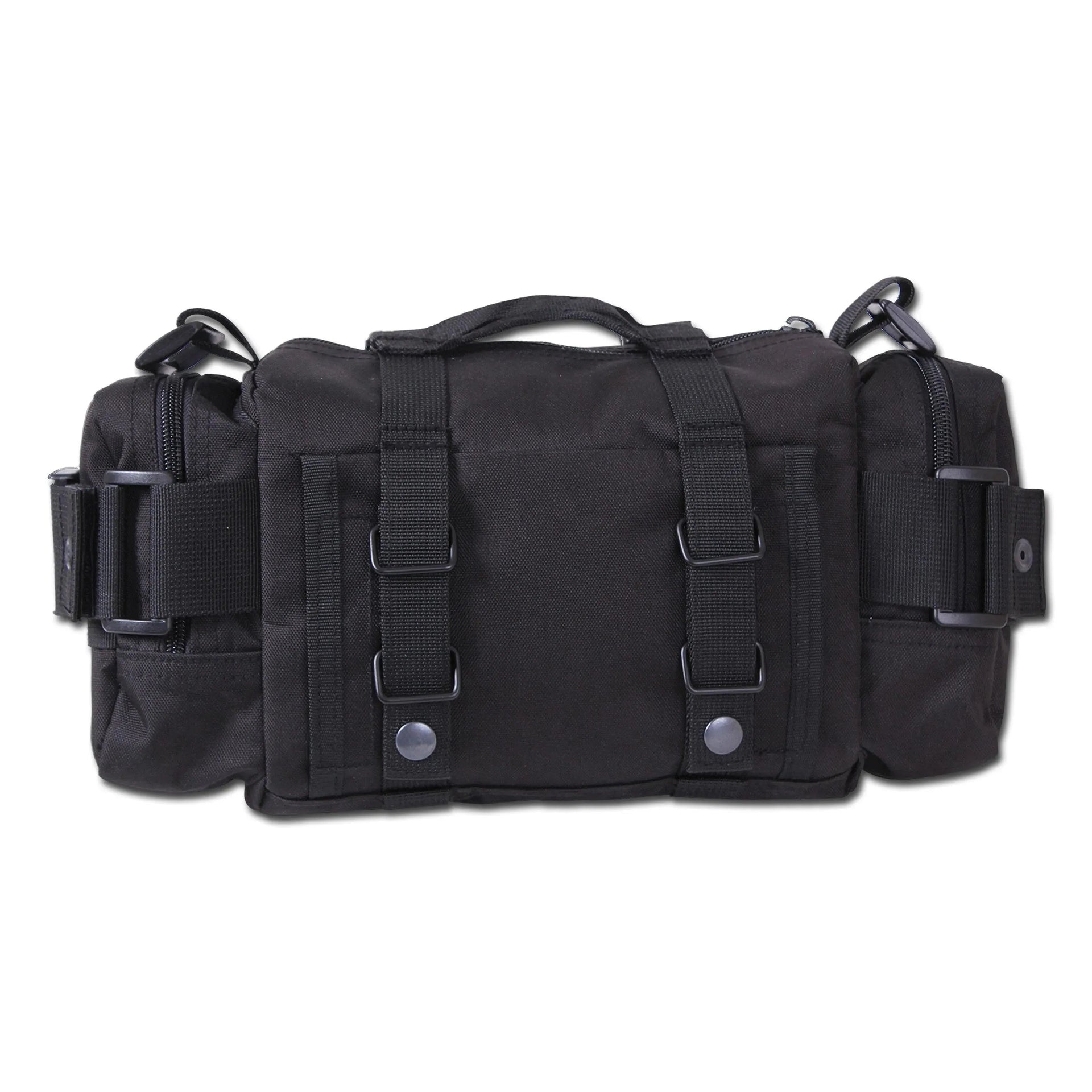 Schultertasche  Tactical schwarz