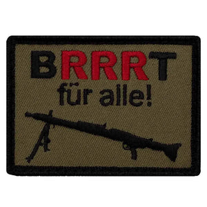 Café Viereck Patch Brrrt für alle - ASMC