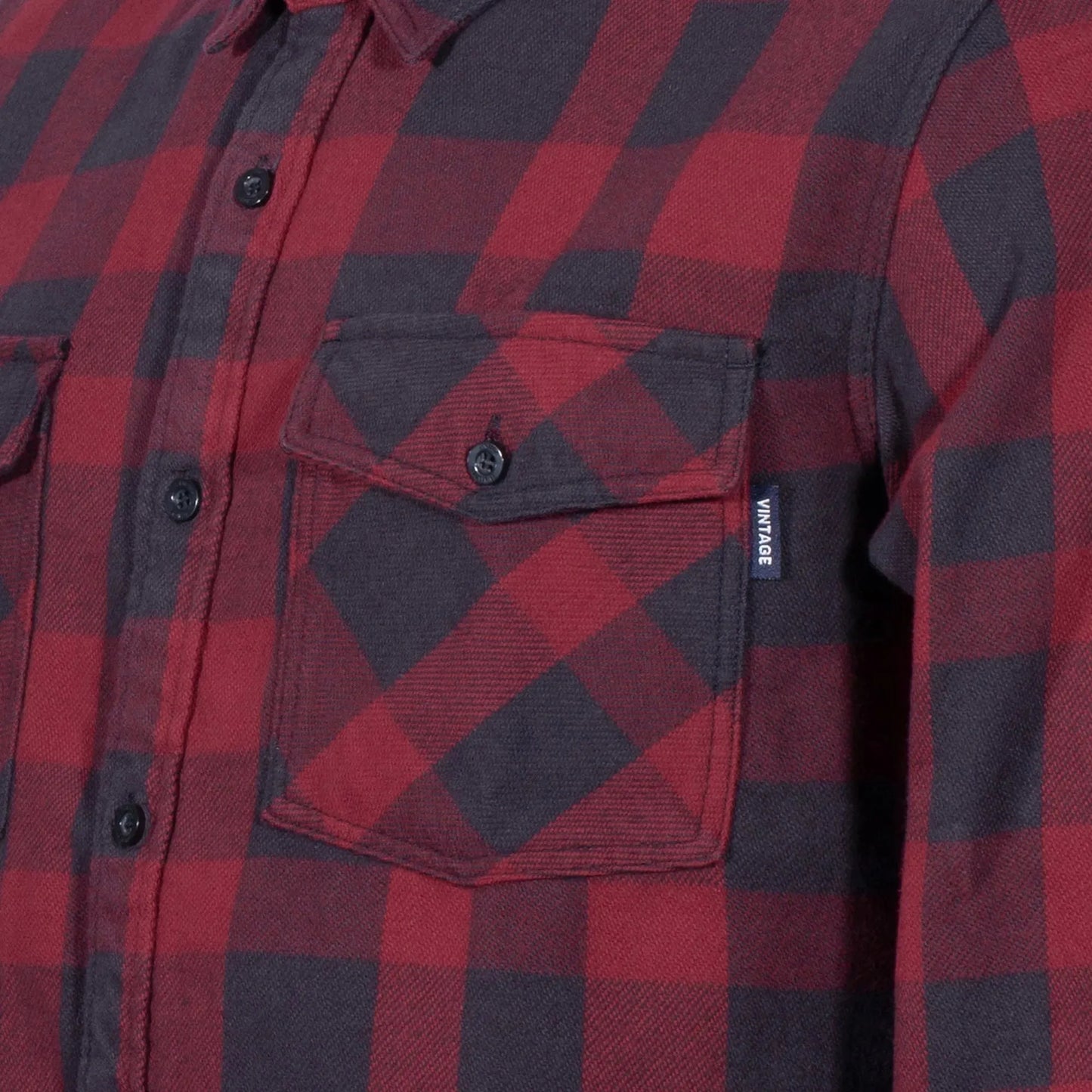 Vintage Industries Hemd Globe Heavyweight Shirt - ASMC