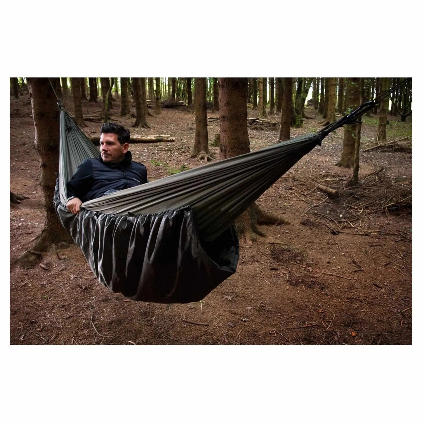 Unterdecke Hängematte Hammock Under Blanket oliv