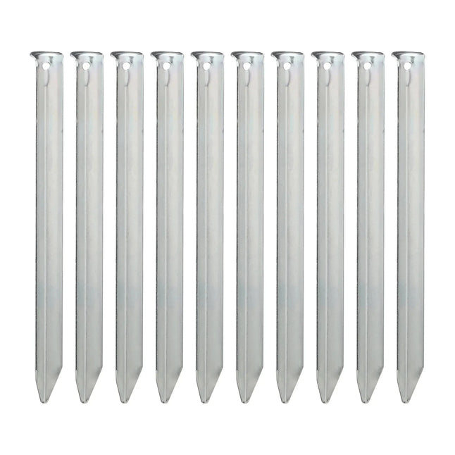 Zelthering Stahl 10er Pack