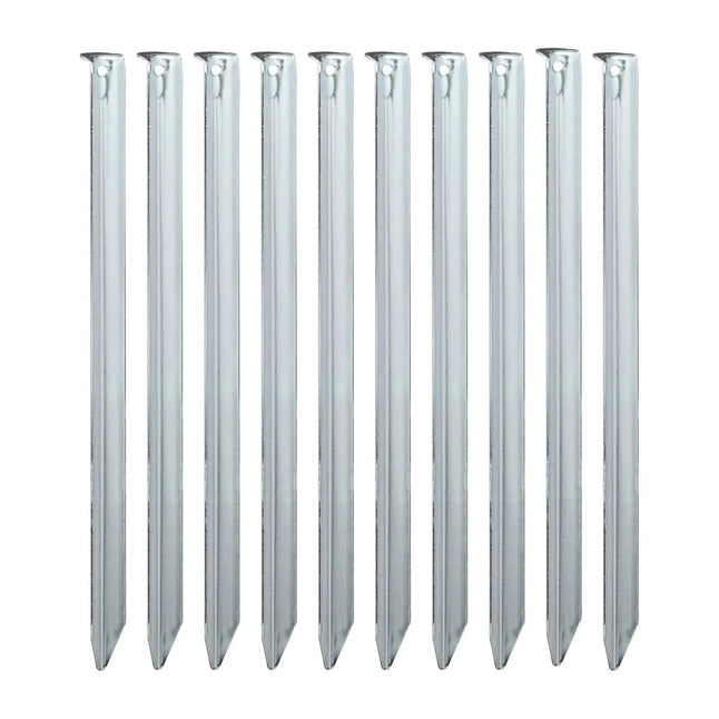 Zelthering Stahl 10er Pack