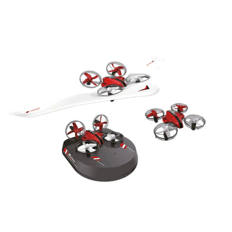Drohne Air Genius weiß rot