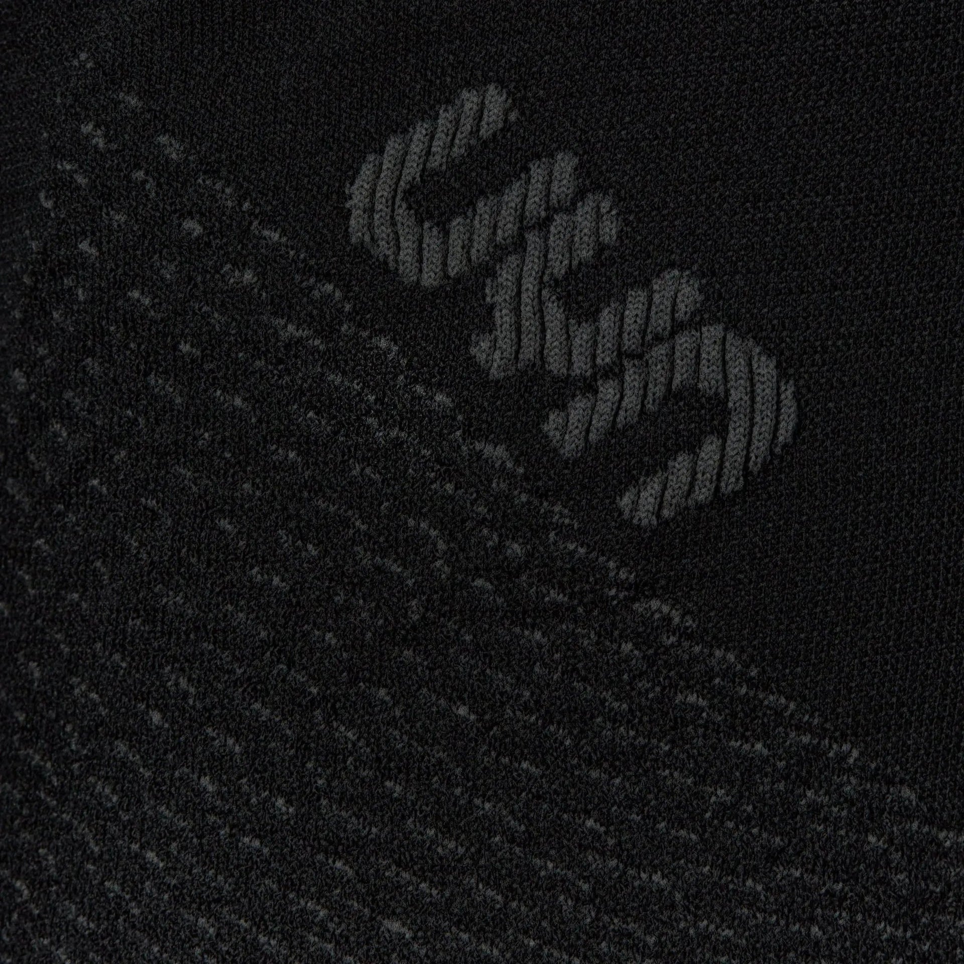 Longsleeve Fusyon Merino Männer schwarz anthrazit