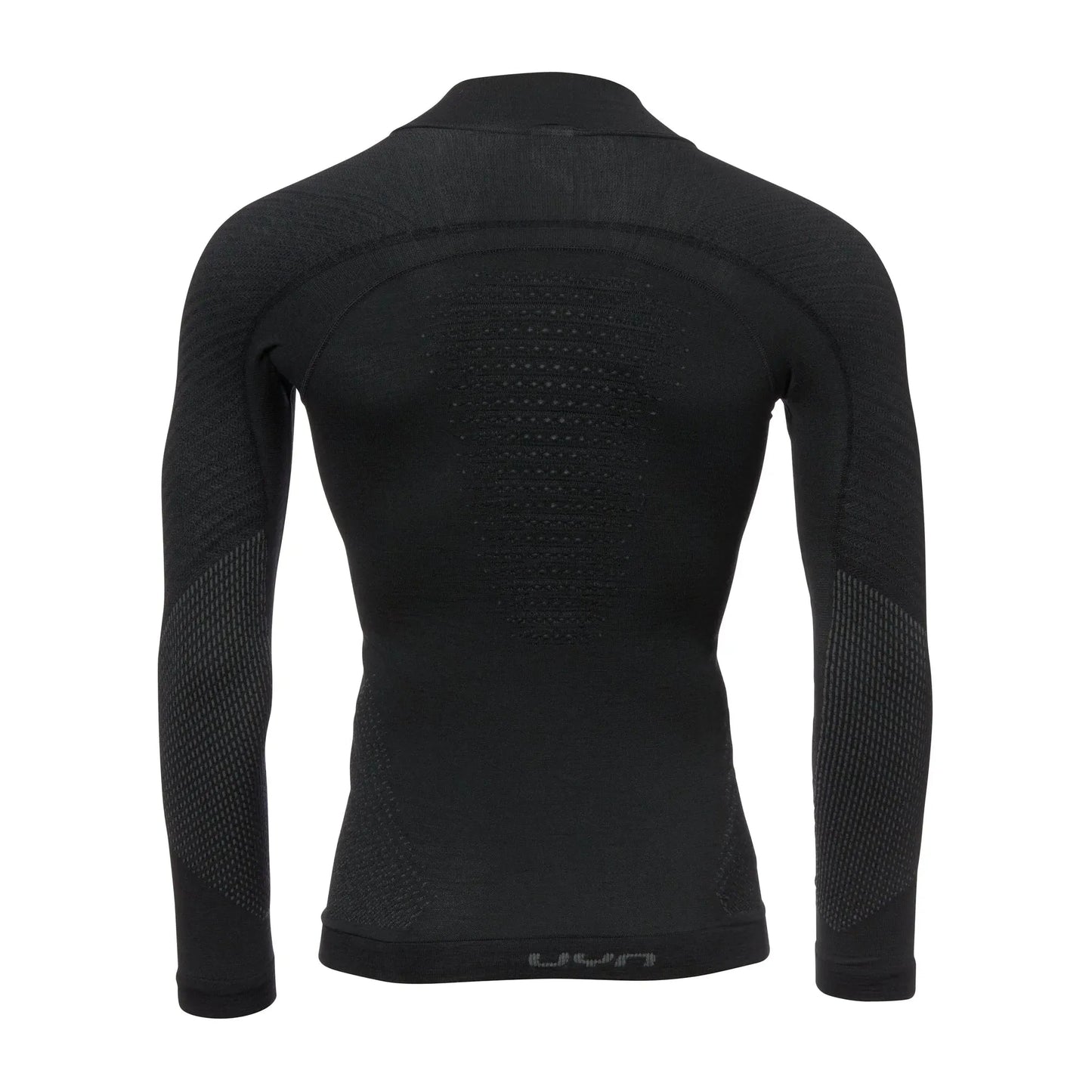UYN UYN Longsleeve Rollkragen Fusyon Merino Männer schwarz anthrazit - ASMC