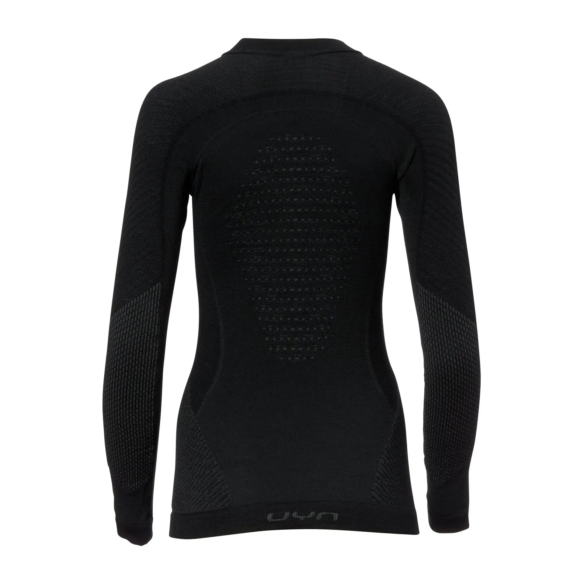 UYN UYN Longsleeve Fusyon Merino schwarz anthrazit Frauen - ASMC