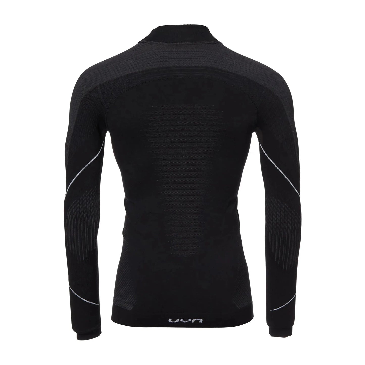 Longsleeve mit Rollkragen Evolutyon Männer schwarz anthrazit