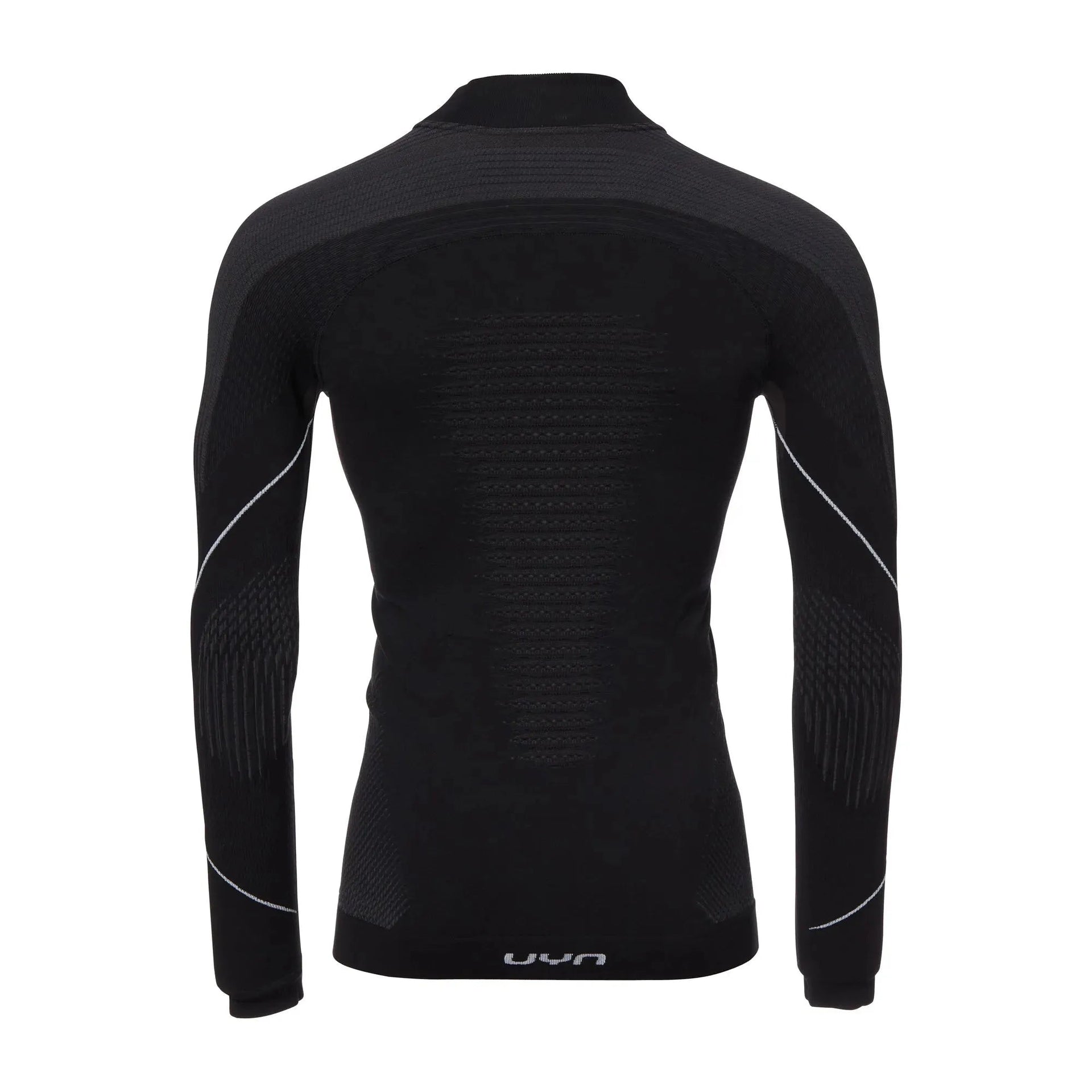 Longsleeve mit Rollkragen Evolutyon Männer schwarz anthrazit