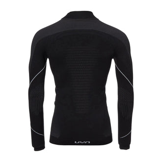 Longsleeve mit Rollkragen Evolutyon Männer schwarz anthrazit