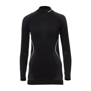 UYN UYN Longsleeve mit Rollkragen Evolutyon schwarz anthrazit Frauen - ASMC