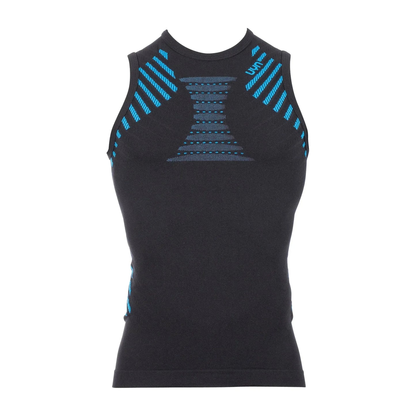 UYN UYN Unterhemd Running Ultra1 Sleeveless Männer schwarz blau - ASMC
