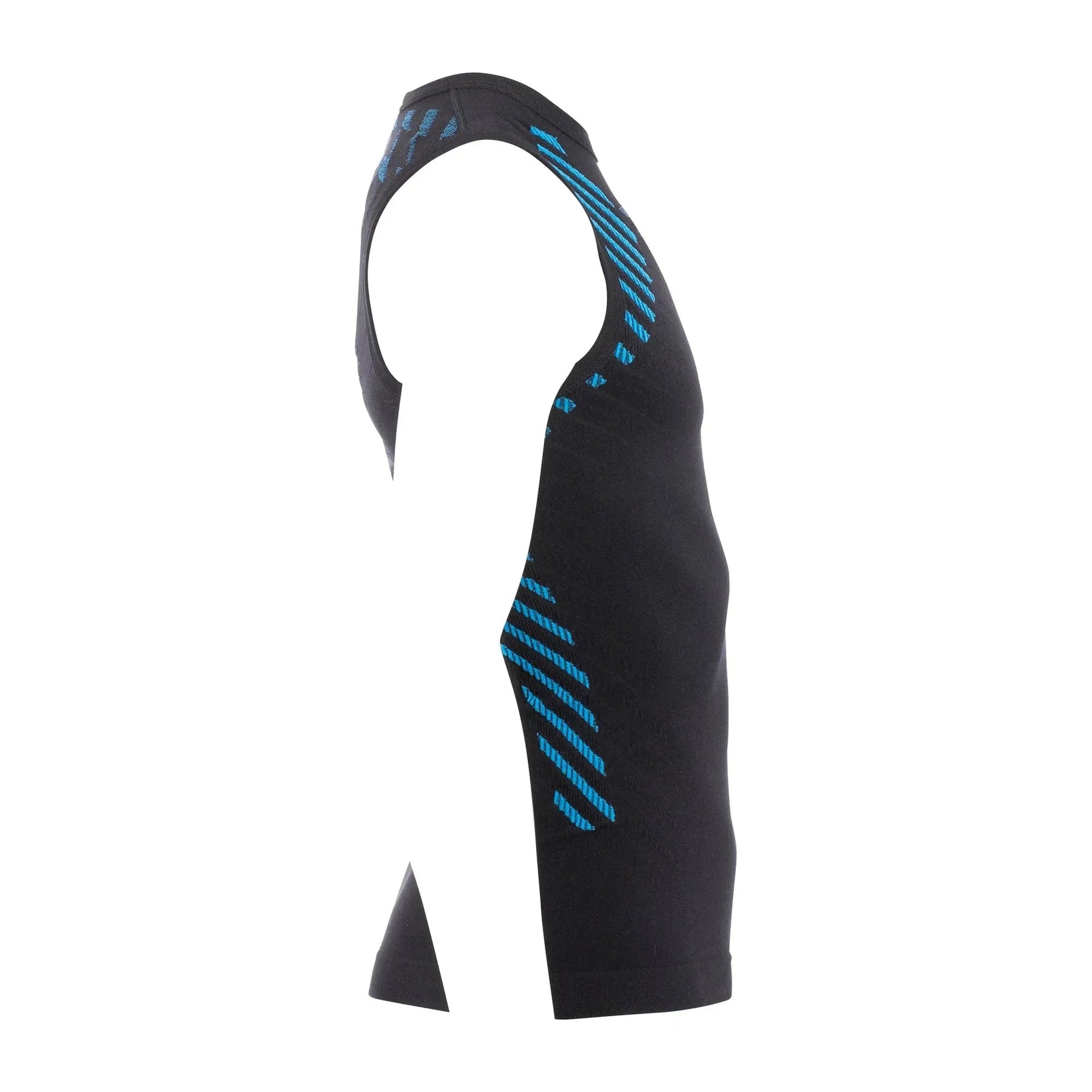 Unterhemd Running Ultra1 Sleeveless Männer schwarz blau