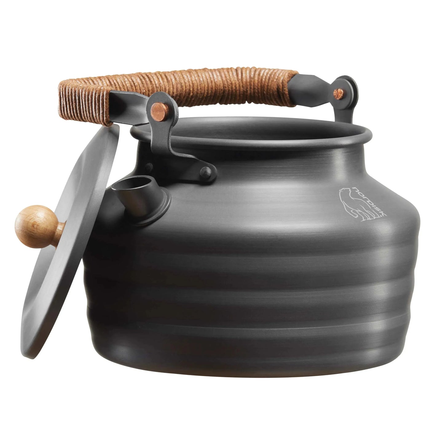 Nordisk Nordisk Wasserkessel Aluminium Kettle charcoal - ASMC
