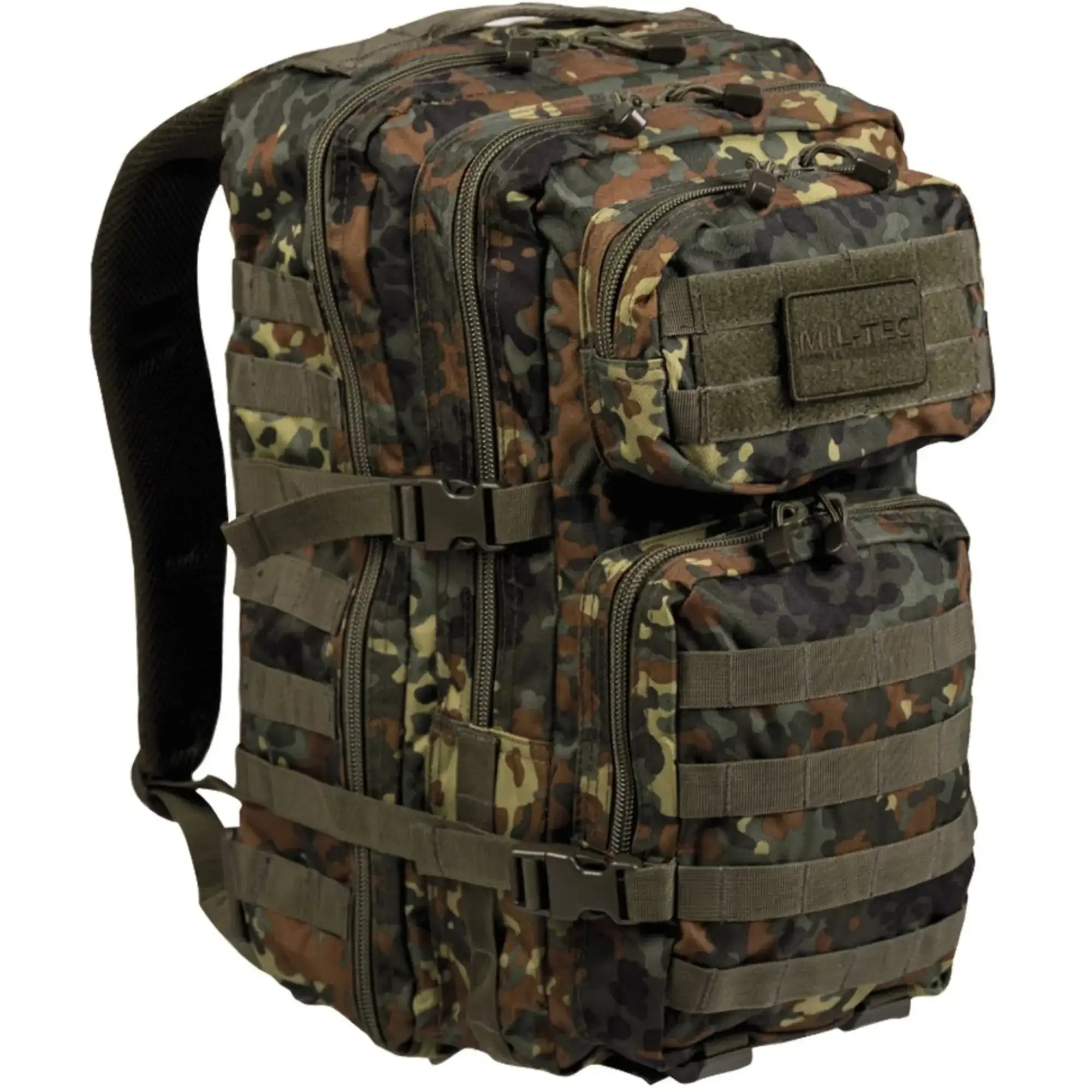 Taktischer Rucksack 39-64 Liter Erweiterbar - Mit Hüftgurt, MOLLE, Für Camping, Wandern, Militär