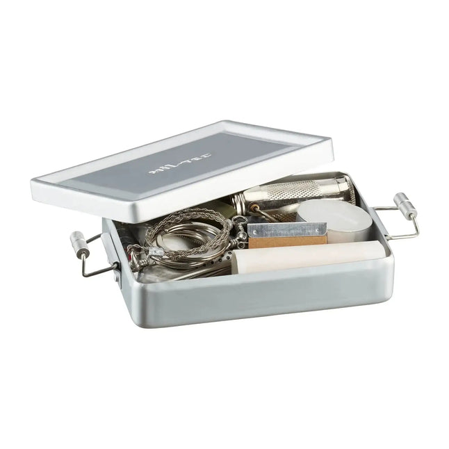 Survivalkit mit Aluminiumbox