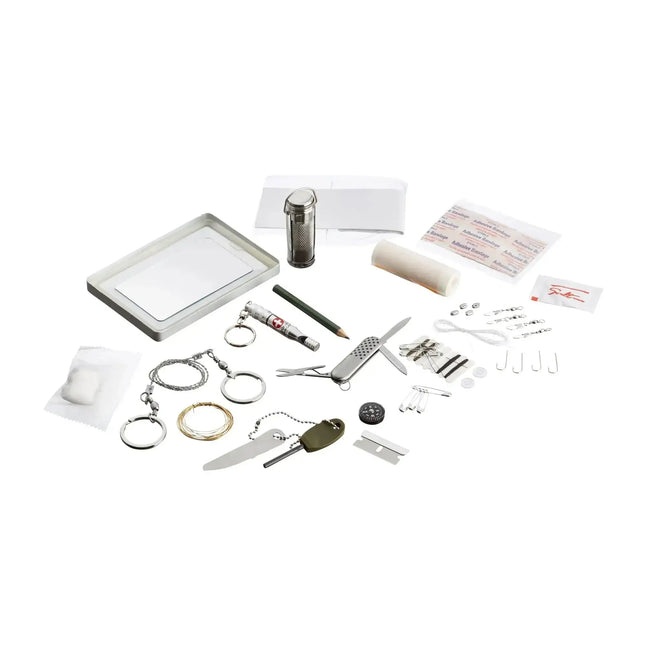 Survivalkit mit Aluminiumbox