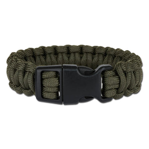 Mil-Tec Survival Fallschirmleinen-Armband breit - ASMC