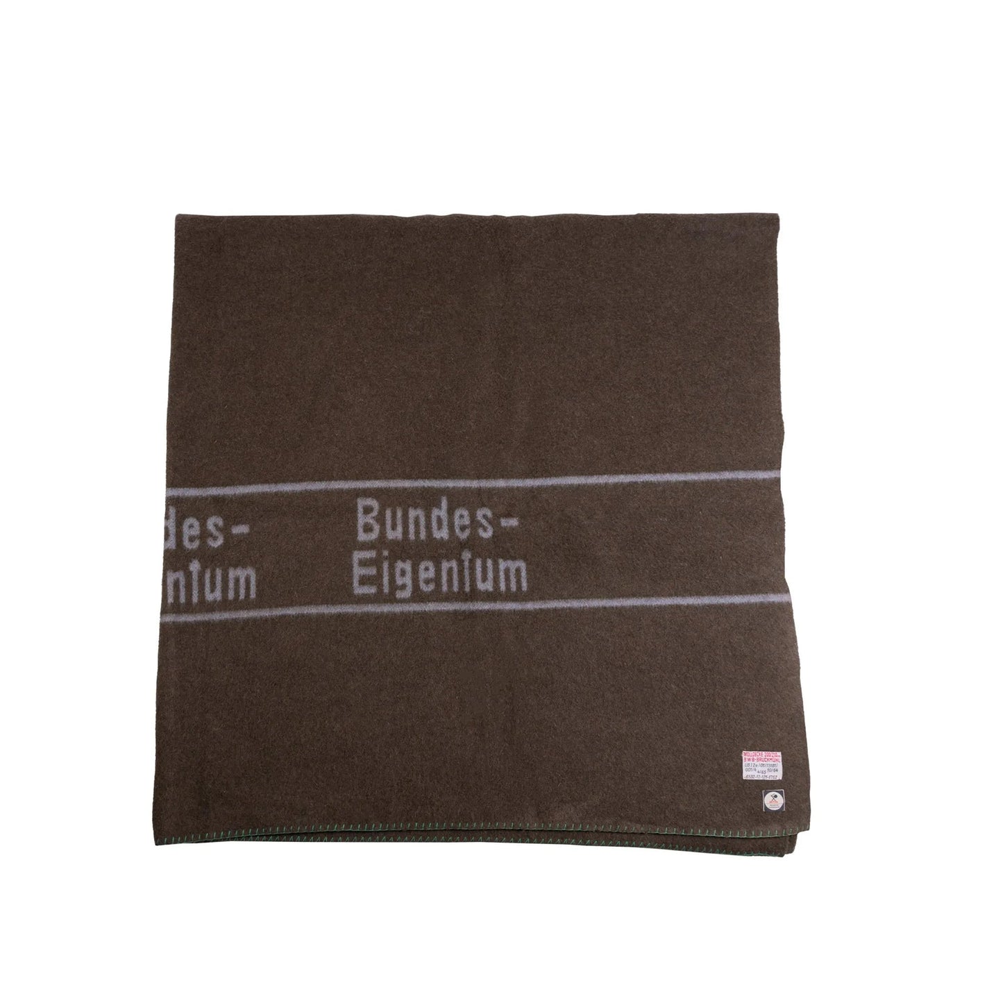 BW Wolldecke oliv/braun gebraucht