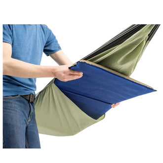 Hängematte Moskito Traveller Thermo grün schwarz