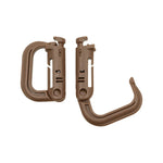 Karabiner Plastik Molle 2er Pack