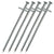 Relags Relags Felsnagel Rock 17 cm 5 Stück silberfarben - ASMC