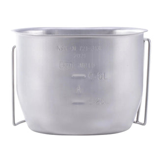 Campingbecher Crusader Cup Canteen silberfarben