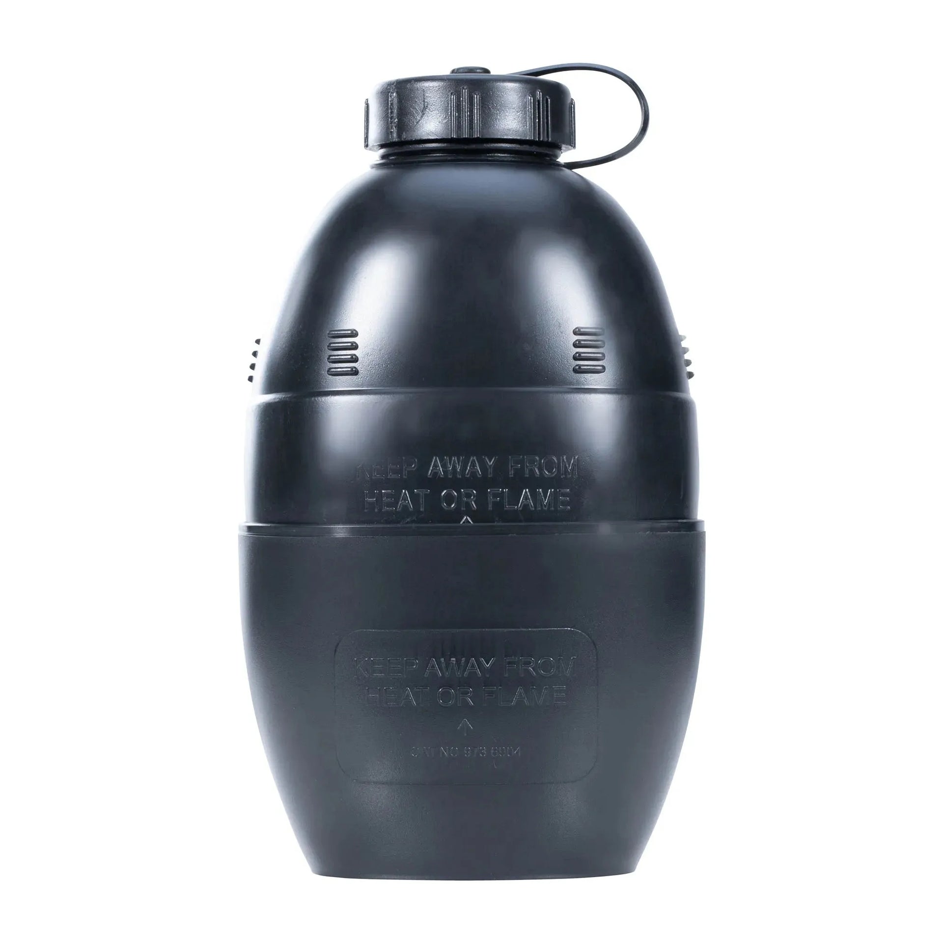 BCB BCB Wasserflasche mit Becher schwarz - ASMC