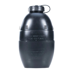 BCB BCB Wasserflasche mit Becher schwarz - ASMC