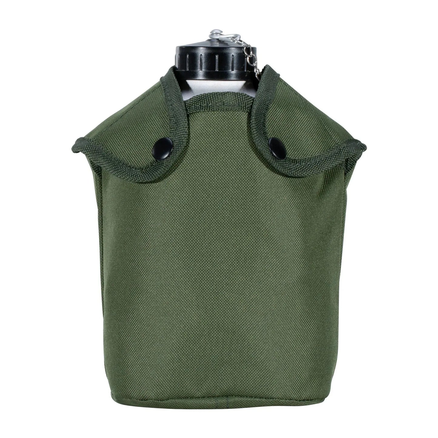 Französische Armee Französische Feldflasche Alu m. Hülle - ASMC
