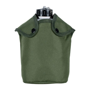 Französische Armee Französische Feldflasche Alu m. Hülle - ASMC