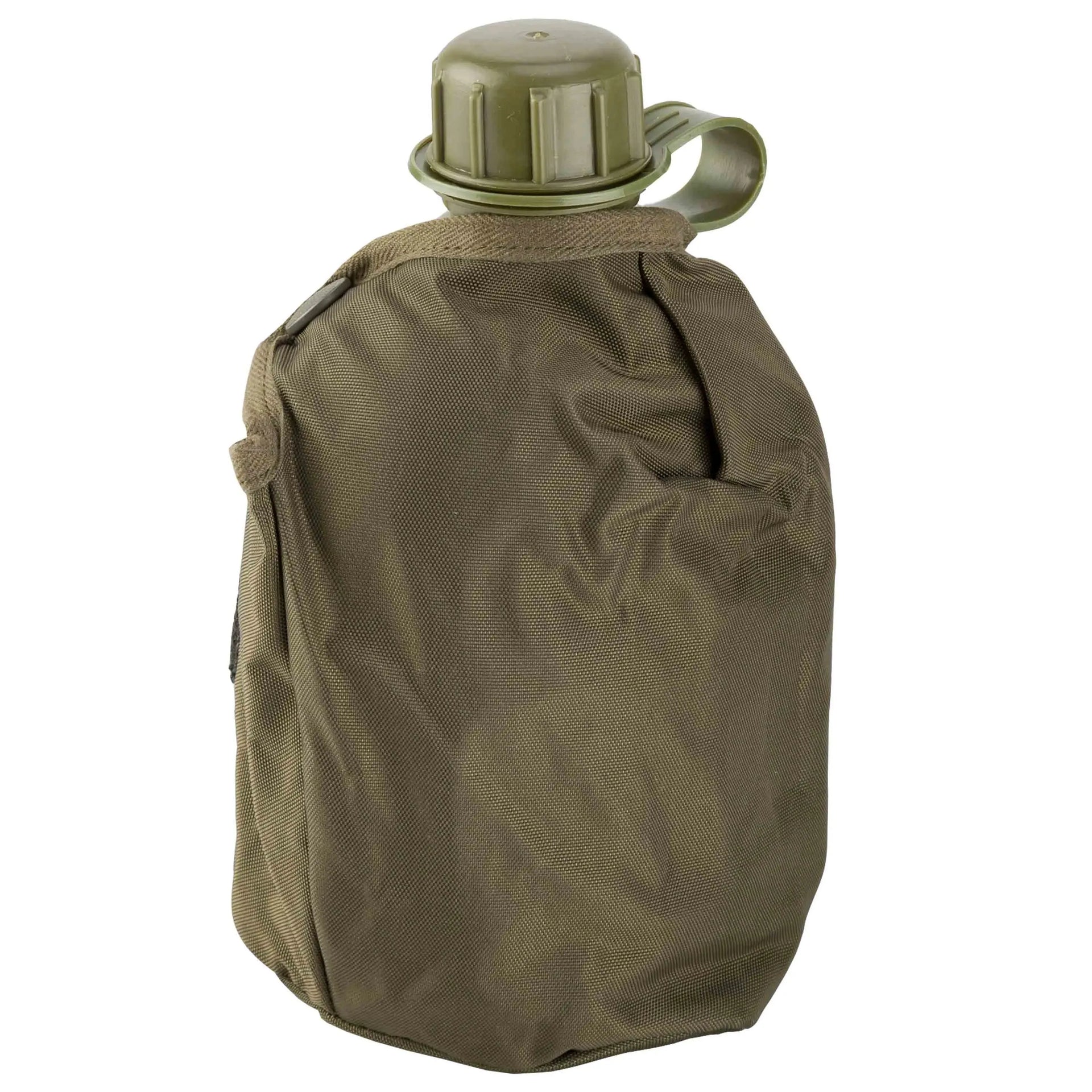 Österreichisches Bundesheer Österreichische Feldflasche mit Becher und Hülle 1 L neuwertig - ASMC