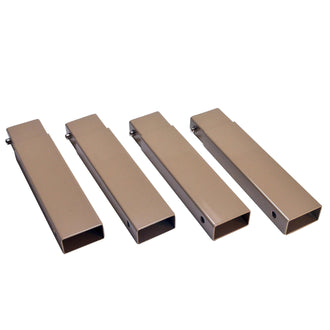 Feldbett Bein Verlängerung beige 4er Set