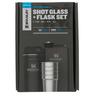 Flachmann und Schnapsgläser Set 0.236 L