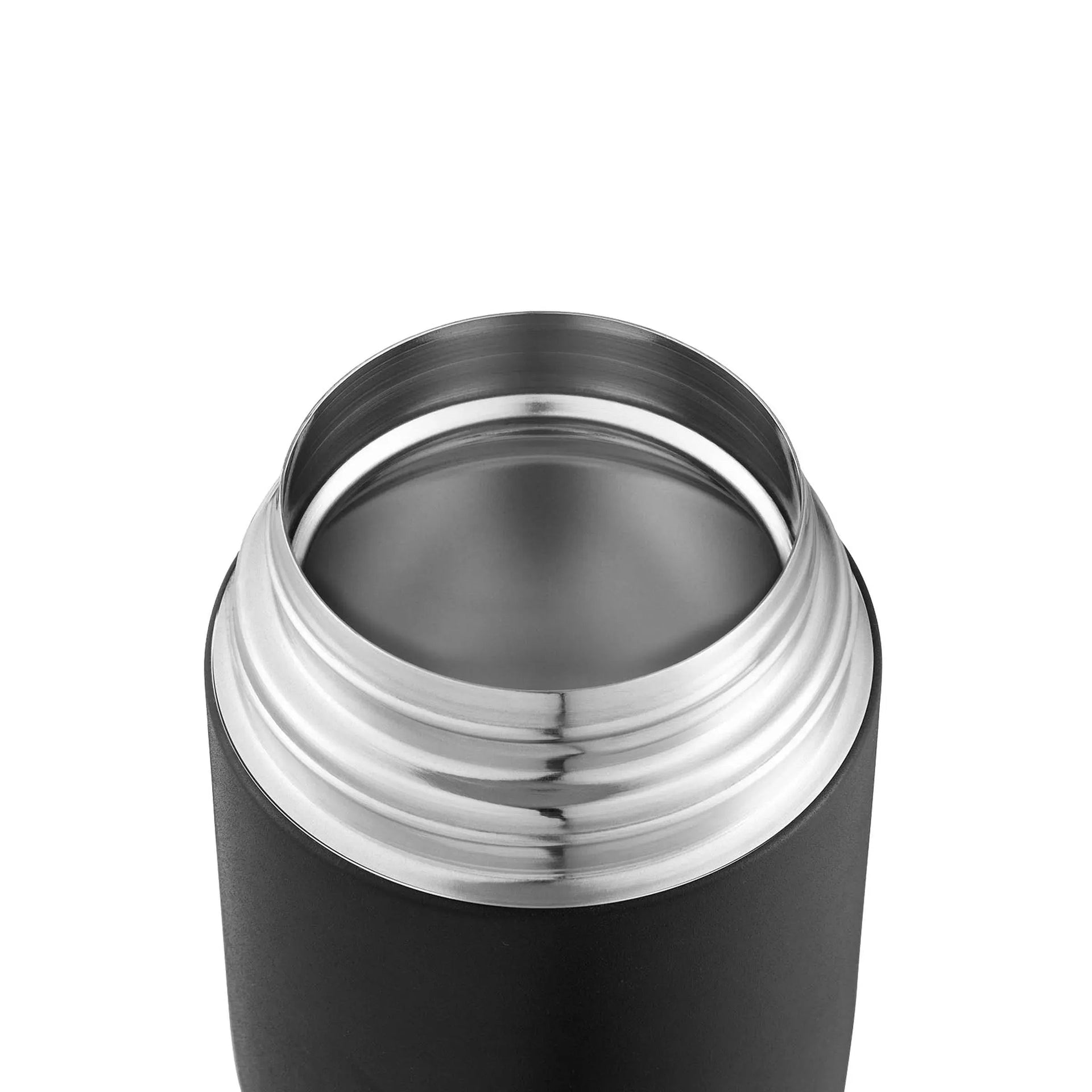Thermobehälter Food Edelstahl 1 L schwarz