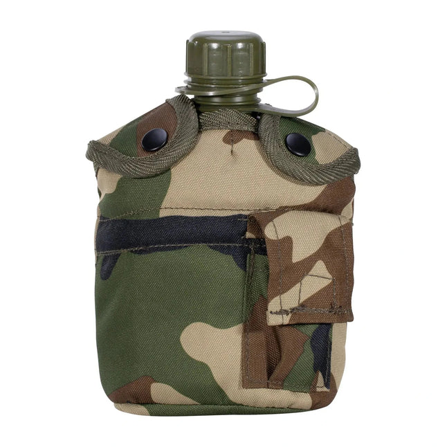 US Feldflasche mit Becher und Hülle 900 ml