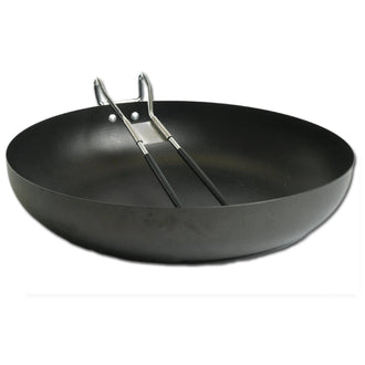 Camping Pfanne mit Klappstiel 25 cm